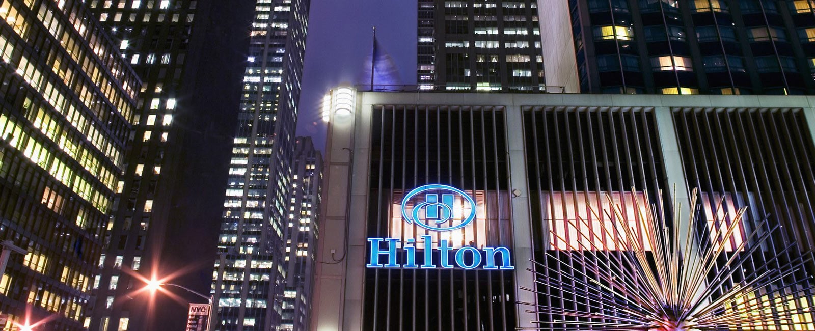 Exterior of the Hilton Club &ndash; New York