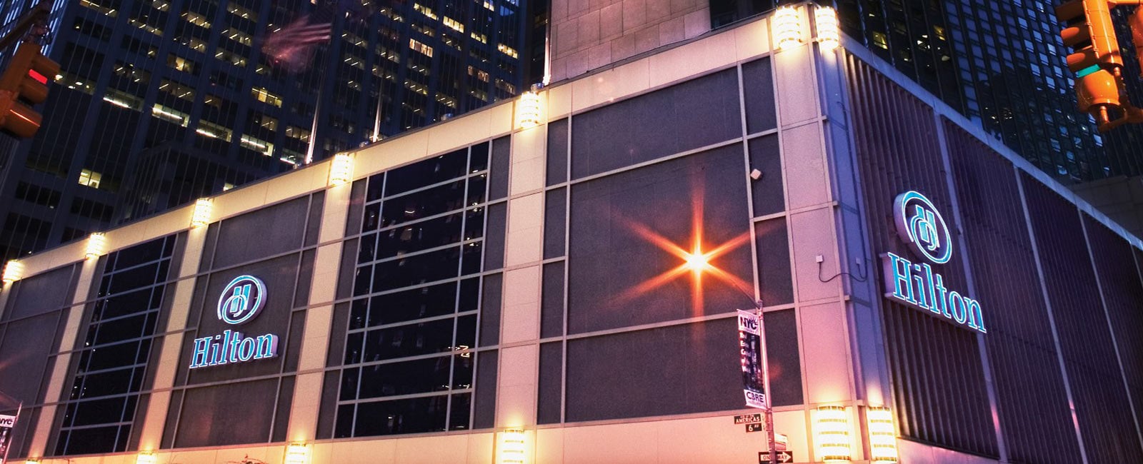 Exterior of the Hilton Club &ndash; New York